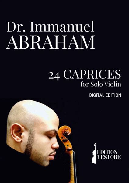 Abraham, Dr. Immanuel - 24 Caprices For Solo Violin